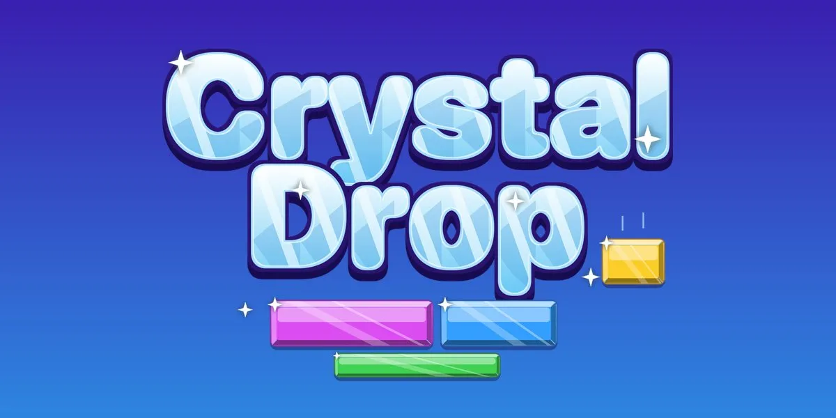 Crystal Drop banner