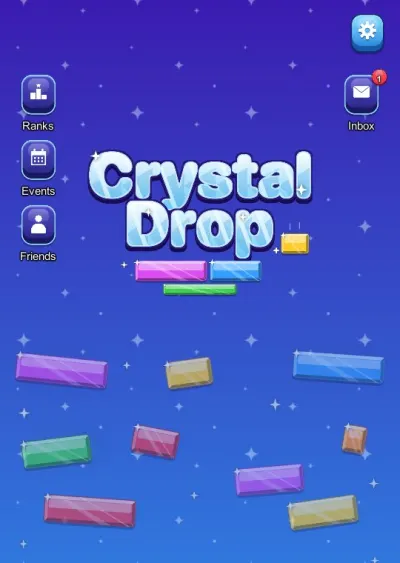 Crystal Drop gameplay