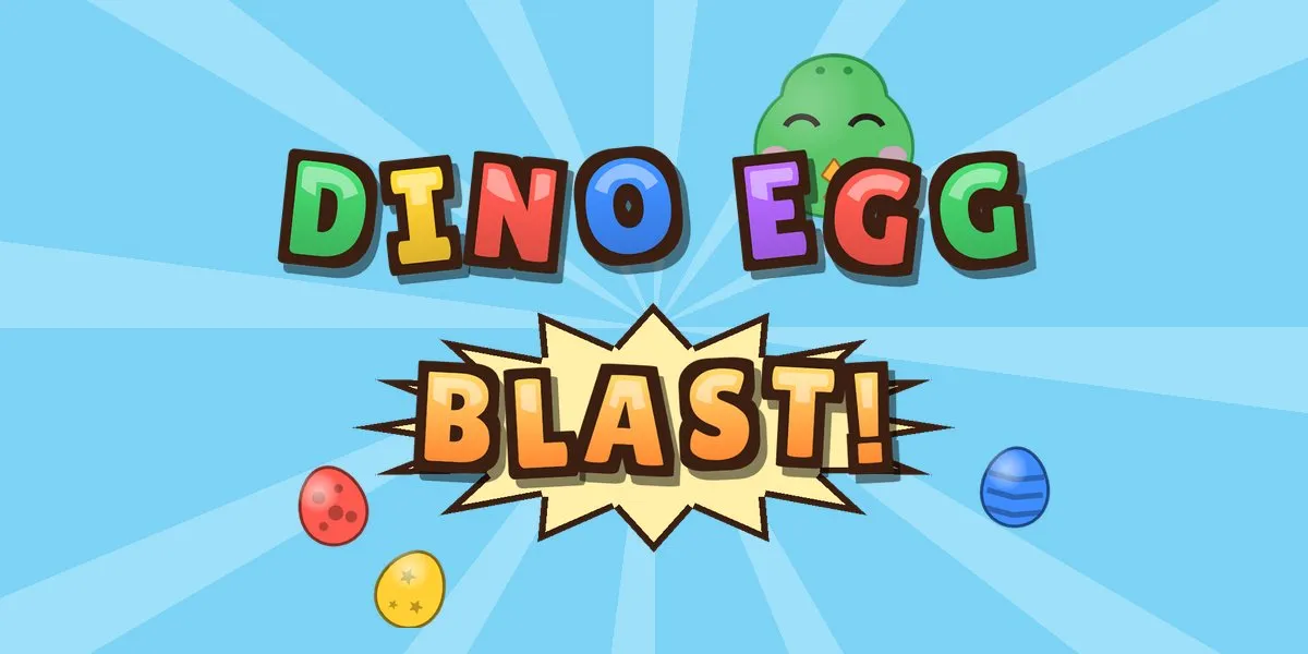 Dino Egg Blast banner