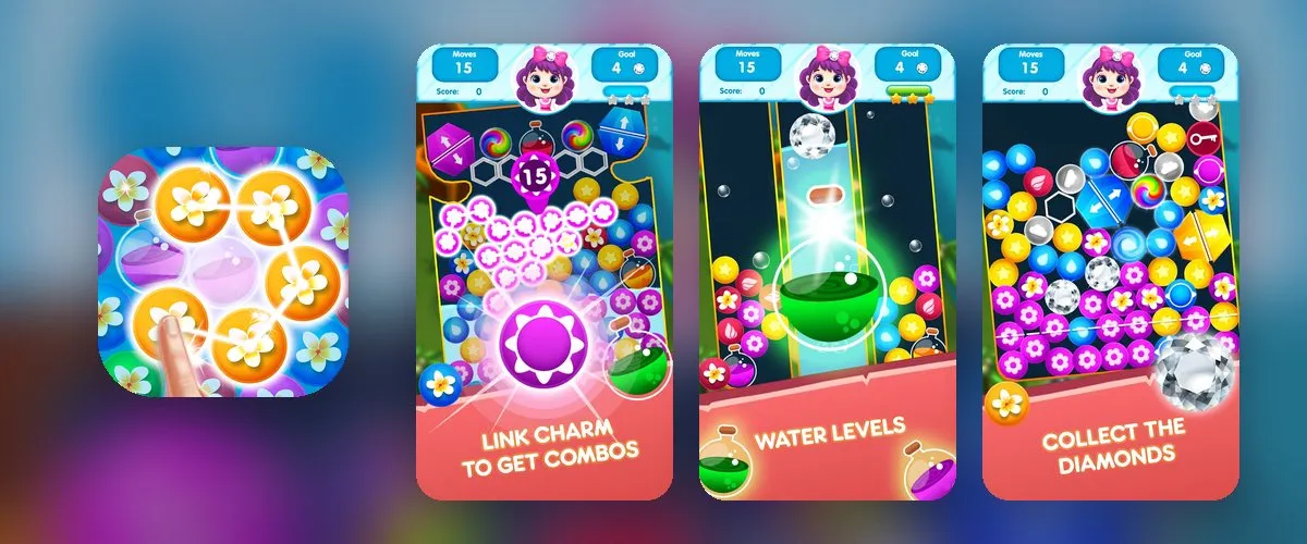 Jewel Diamond - Bubble Blast banner