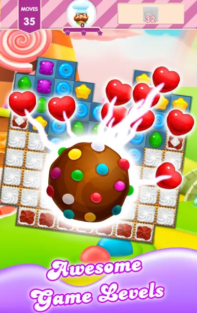 Sweet Candy - Match 3 Juicy gameplay